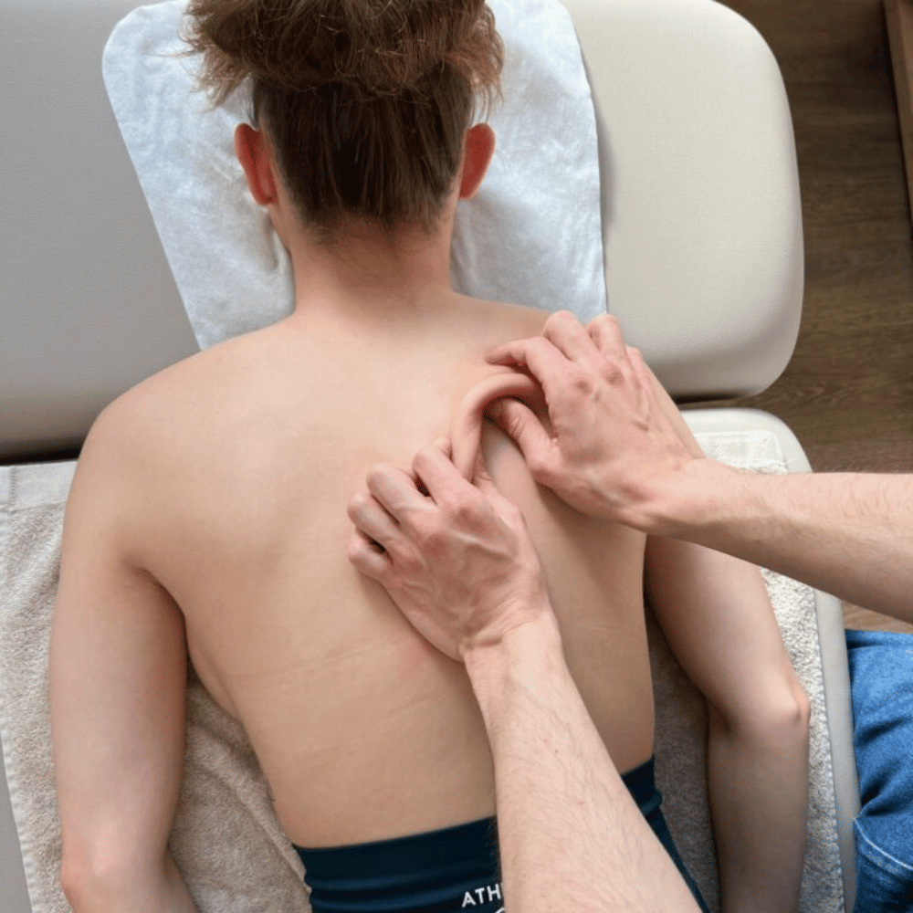 Physiotherapie - Rückenmassage